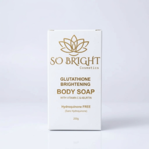 ​glutathione brightening body soap